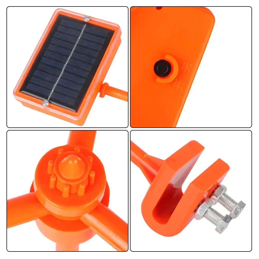 360 °   Вращающийся светоотраж – обзор и цена Solar Bird Scarer