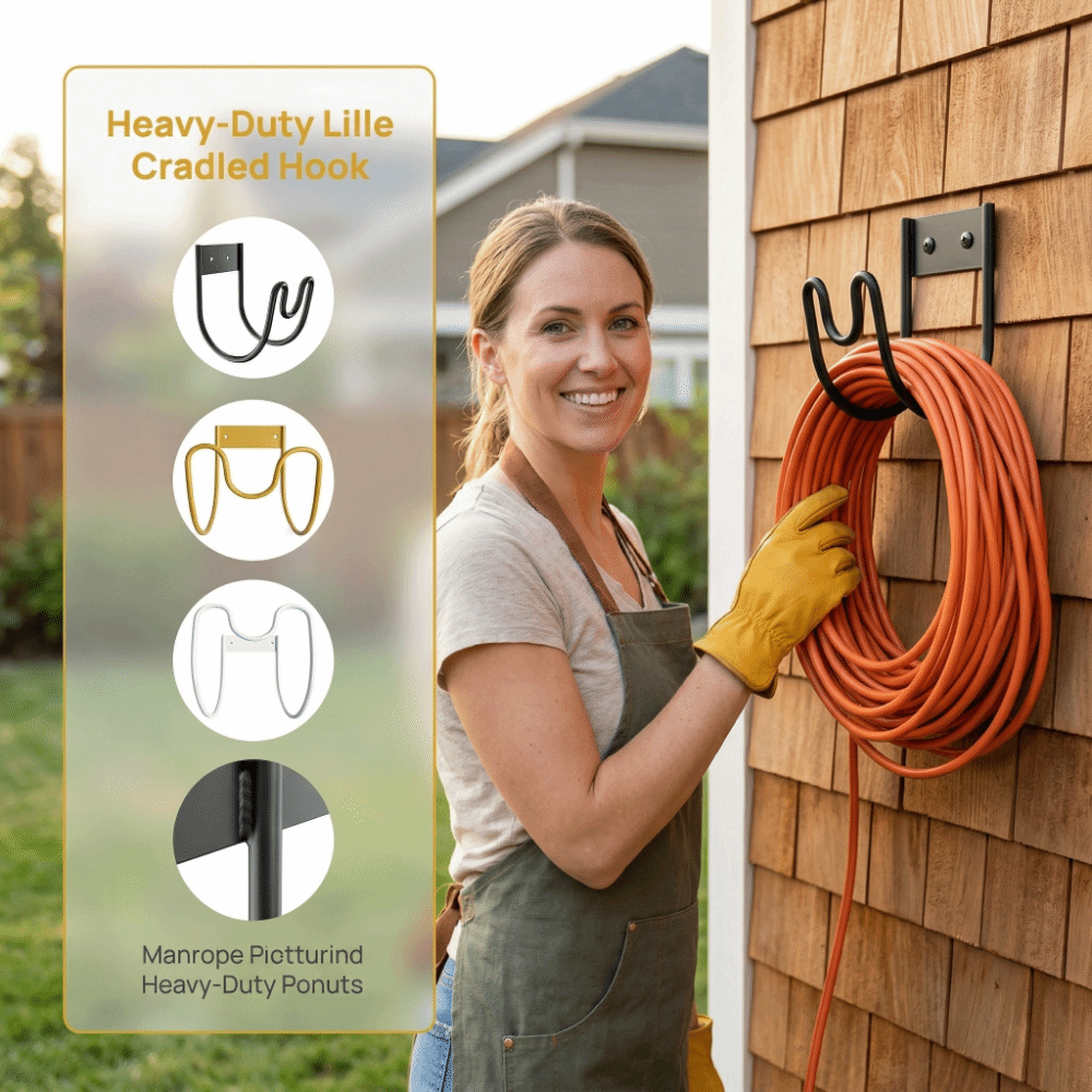 Надежный держатель для садовог – обзор и цена Gardena Hose Flex